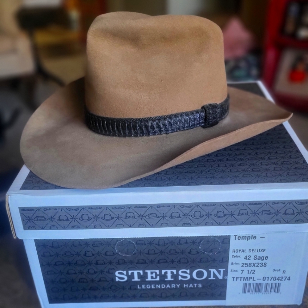Stetson cowboy hat